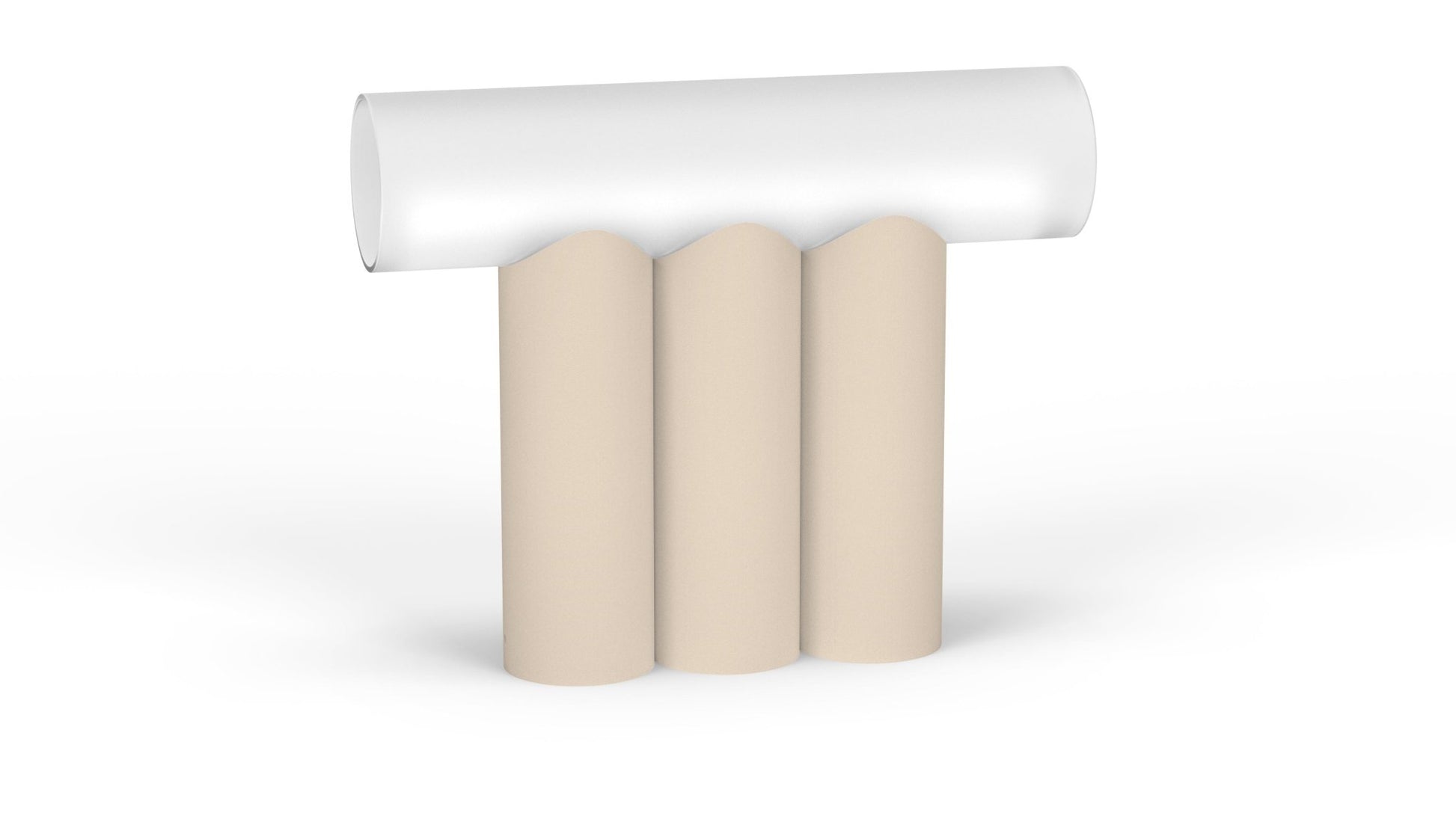 Lampe à poser 3 tubes en métal Multitude - MATIERE GRISE - La Maison MilanaiseMULTITUDE3APOSER - 1Eggshell 161