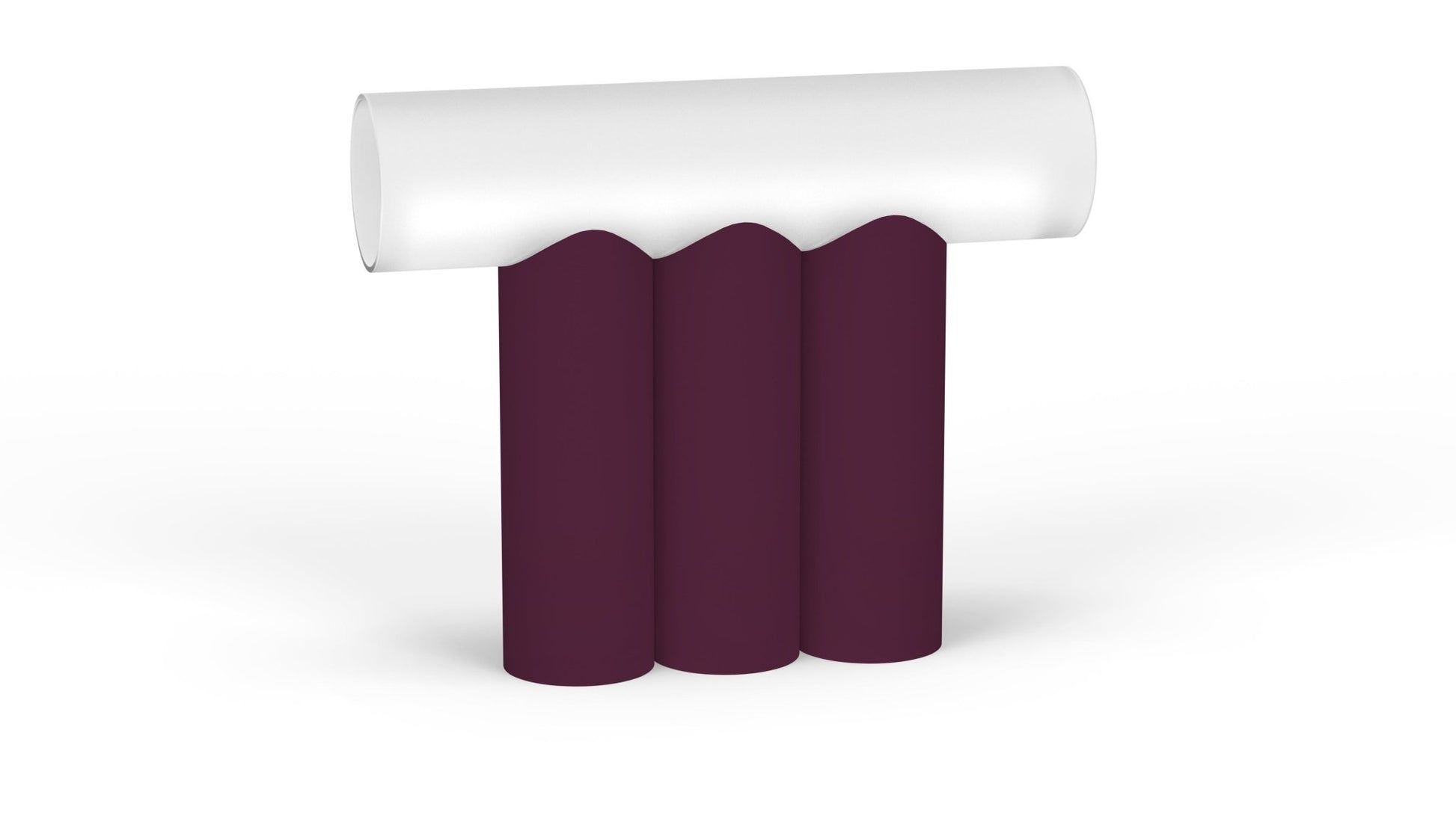 Lampe à poser 3 tubes en métal Multitude - MATIERE GRISE - La Maison MilanaiseMULTITUDE3APOSER - 39Blanc 001