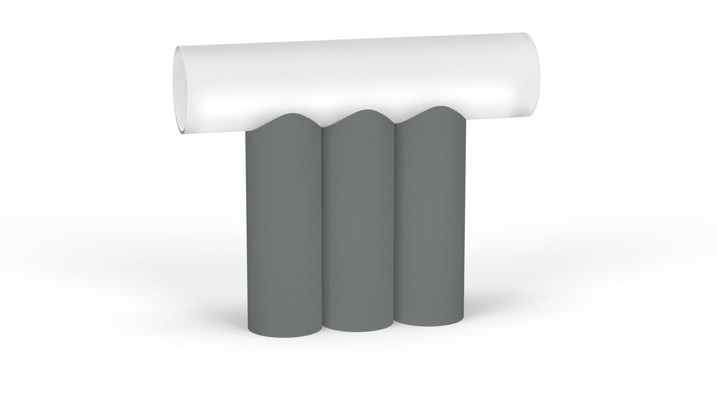 Lampe à poser 3 tubes en métal Multitude - MATIERE GRISE - La Maison MilanaiseMULTITUDE3APOSER - 4Orage 221