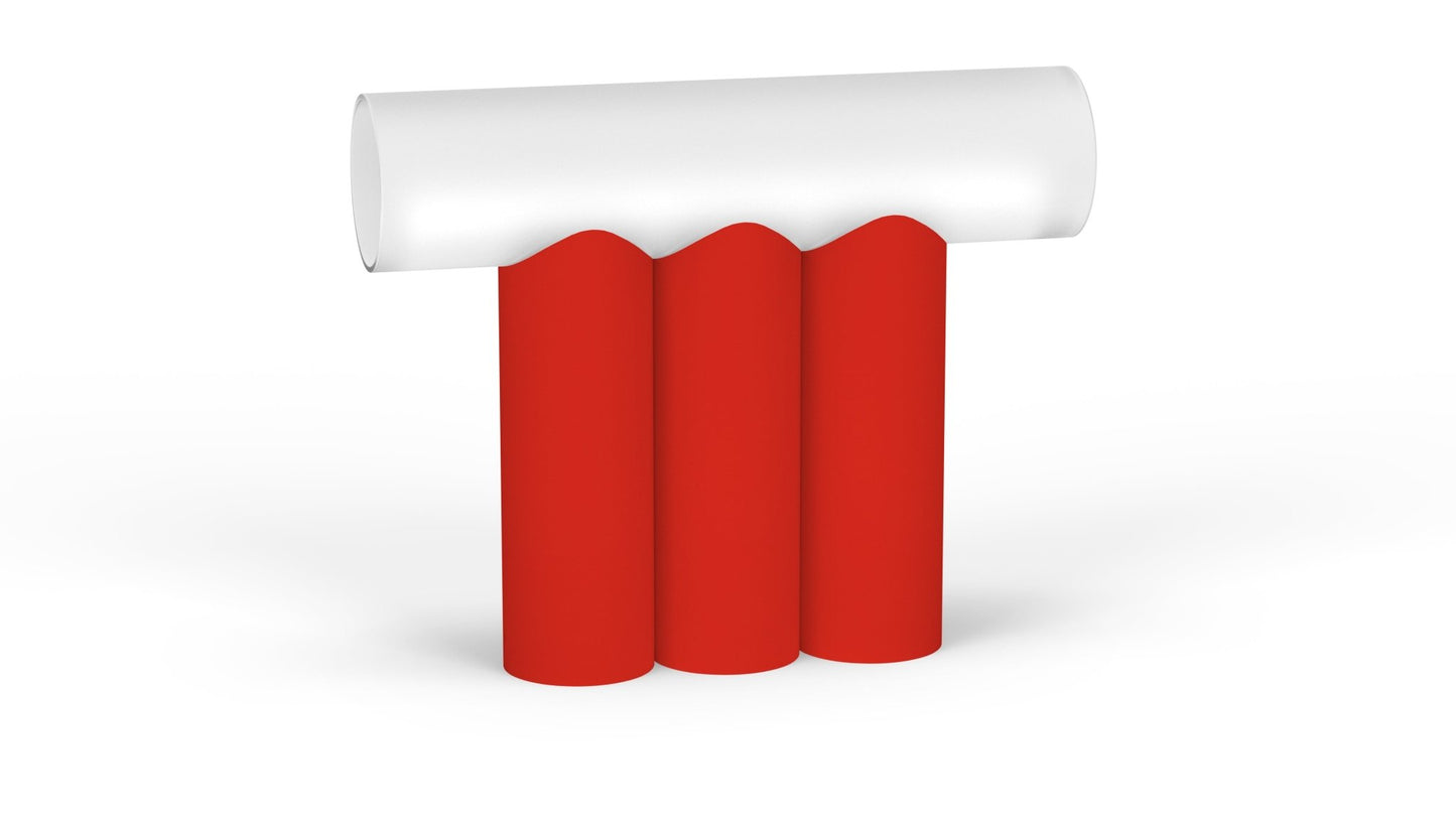 Lampe à poser 3 tubes en métal Multitude - MATIERE GRISE - La Maison MilanaiseMULTITUDE3APOSER - 15Corail 032