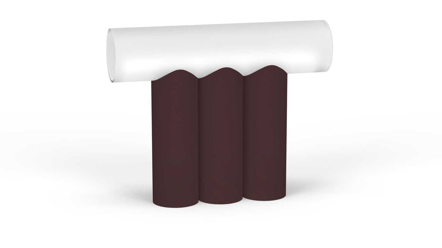 Lampe à poser 3 tubes en métal Multitude - MATIERE GRISE - La Maison MilanaiseMULTITUDE3APOSER - 30Violet de Mars 171