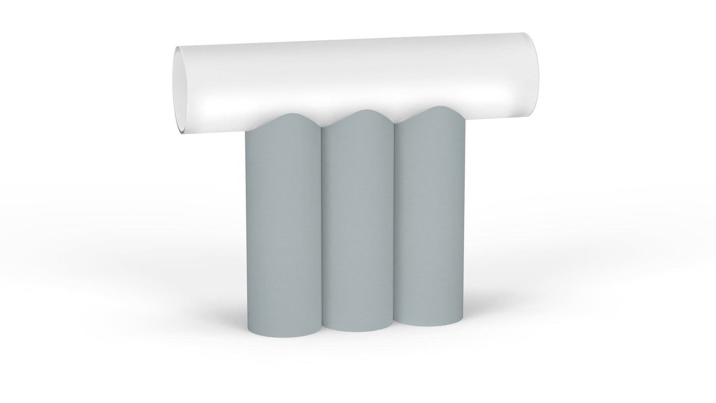 Lampe à poser 3 tubes en métal Multitude - MATIERE GRISE - La Maison MilanaiseMULTITUDE3APOSER - 38Nuage 002