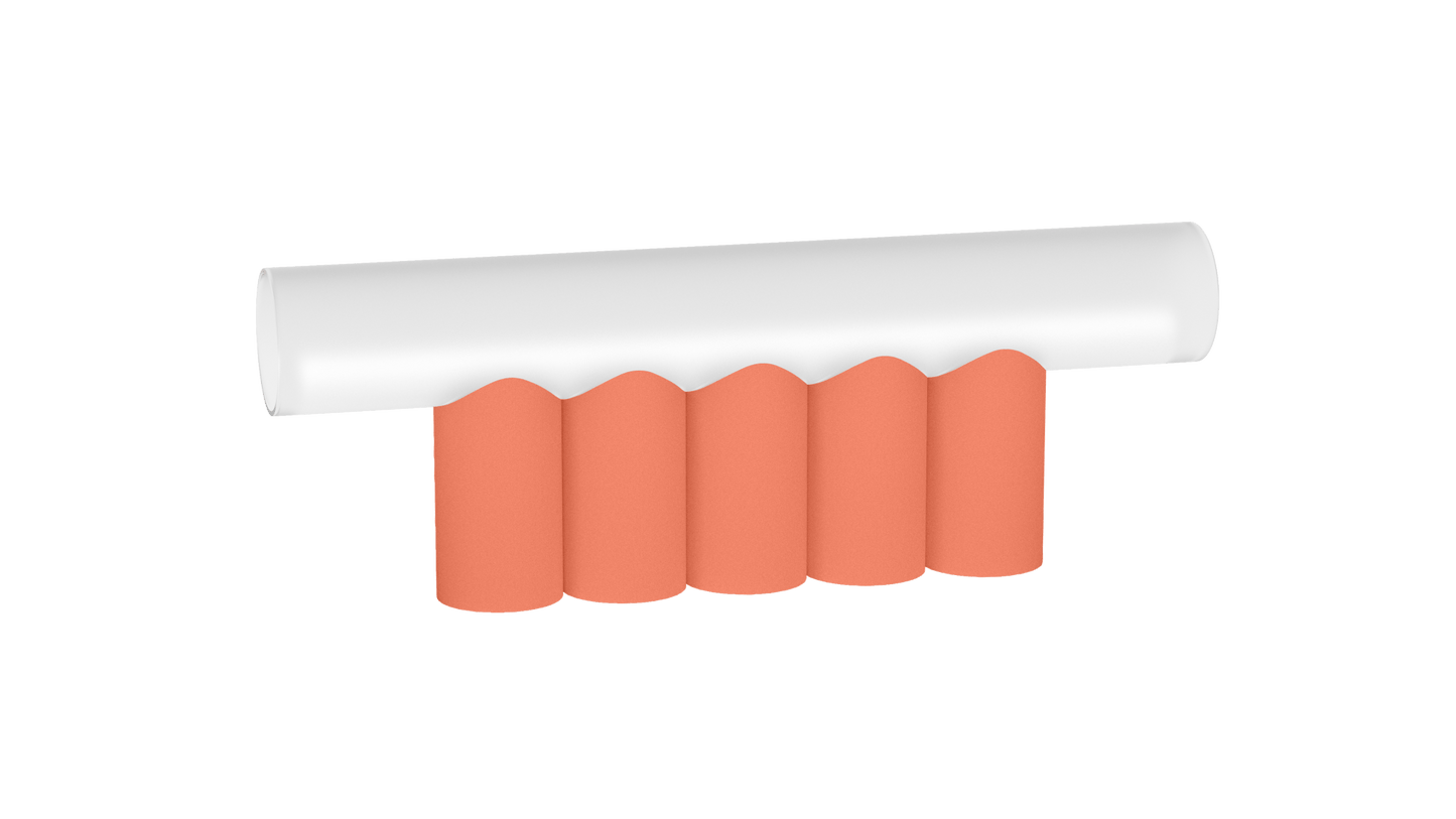 Lampe à poser 5 tubes en métal Multitude - MATIERE GRISE - La Maison MilanaiseMULTITUDE3APOSER - 18Terracotta 142