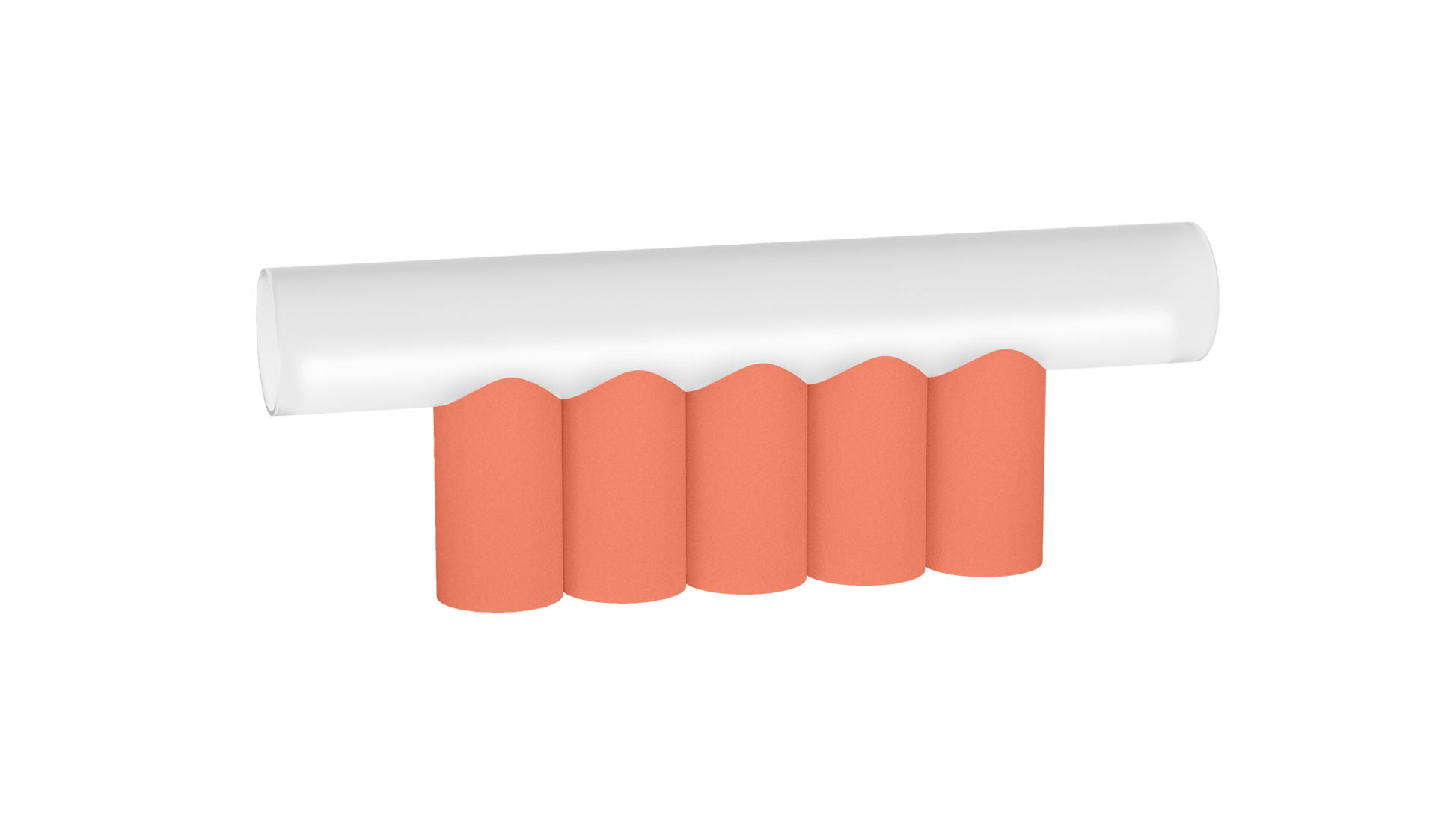 Lampe à poser 5 tubes en métal Multitude - MATIERE GRISE - La Maison MilanaiseMULTITUDE3APOSER - 18Terracotta 142