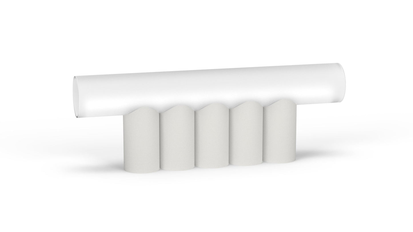 Lampe à poser 5 tubes en métal Multitude - MATIERE GRISE - La Maison MilanaiseMULTITUDE3APOSER - 12Craie 023