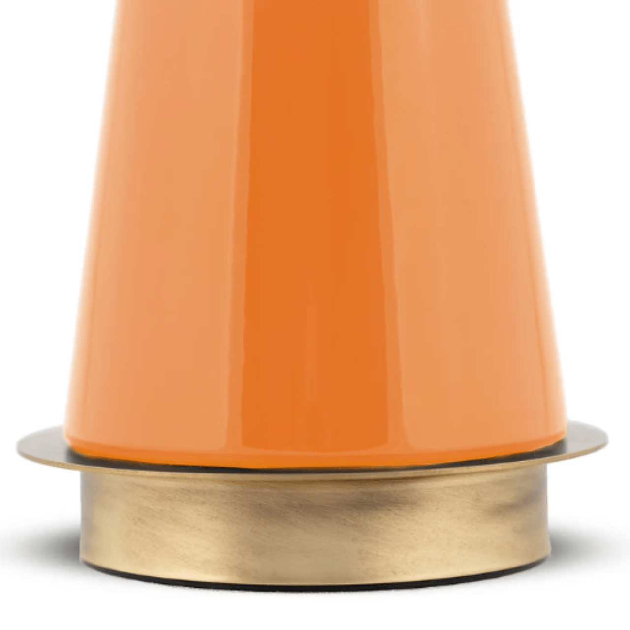 Lampe à poser conique en céramique Icon - MARIONI - La Maison Milanaise02987Orange