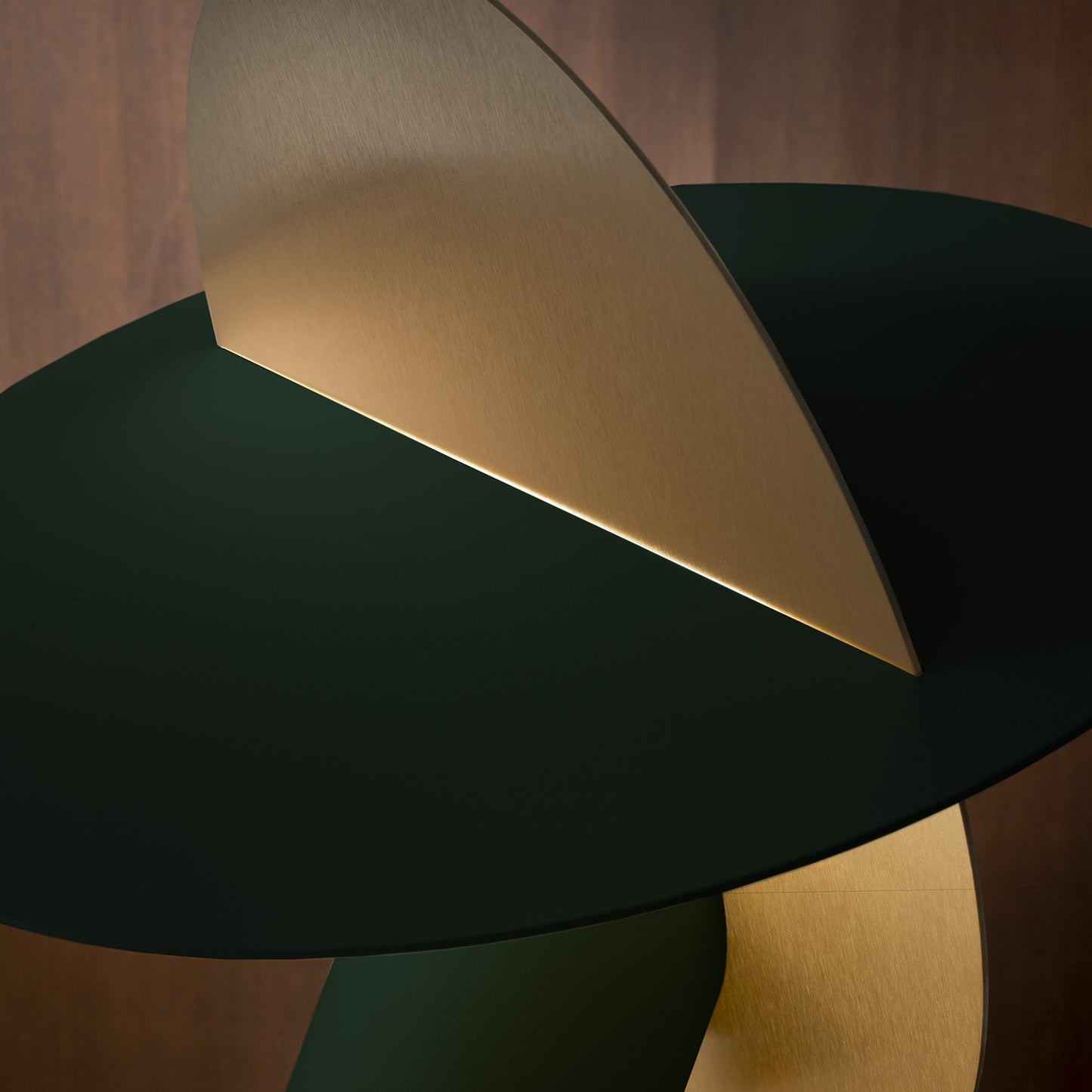 Lampe à poser design durable en hêtre & laiton Céleste - JURIE & JARRE - La Maison MilanaiseCELA01NOBeige LinNoir