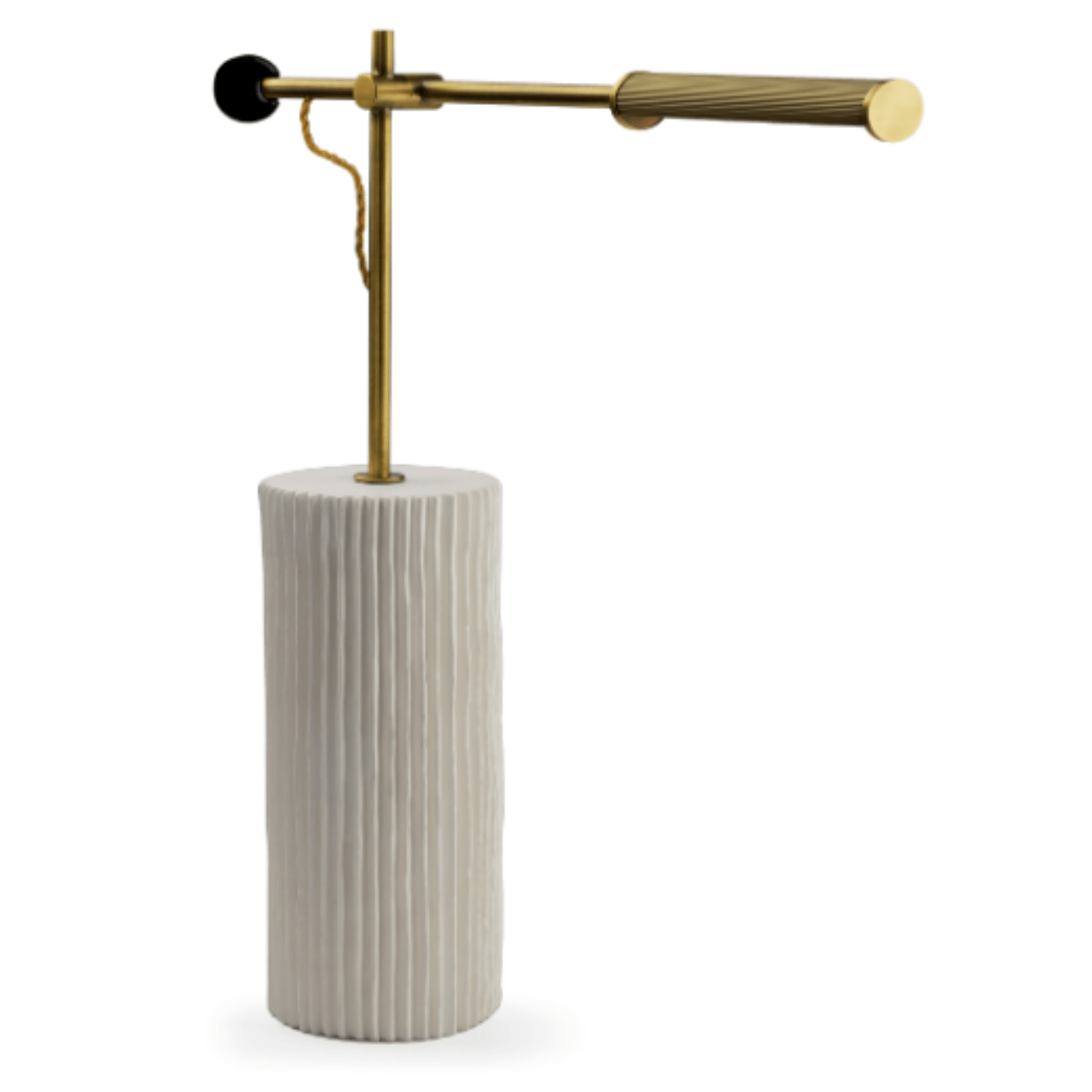 Lampe à poser en céramique blanche Goldie - MARIONI - La Maison Milanaise02822A