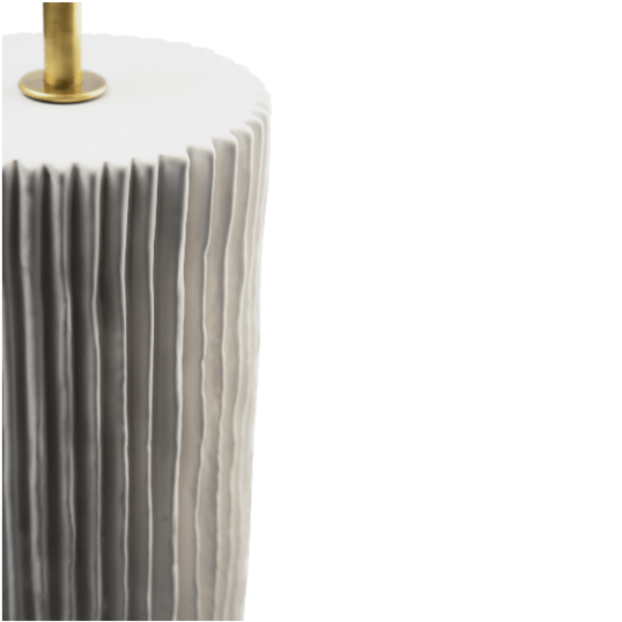 Lampe à poser en céramique blanche Goldie - MARIONI - La Maison Milanaise02822A