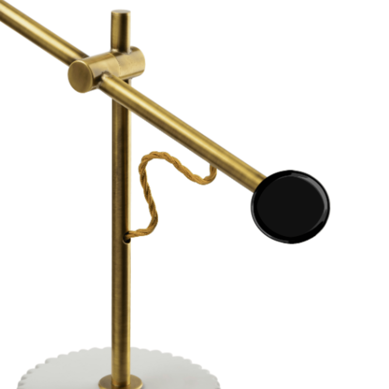 Lampe à poser en céramique blanche Goldie - MARIONI - La Maison Milanaise02822A