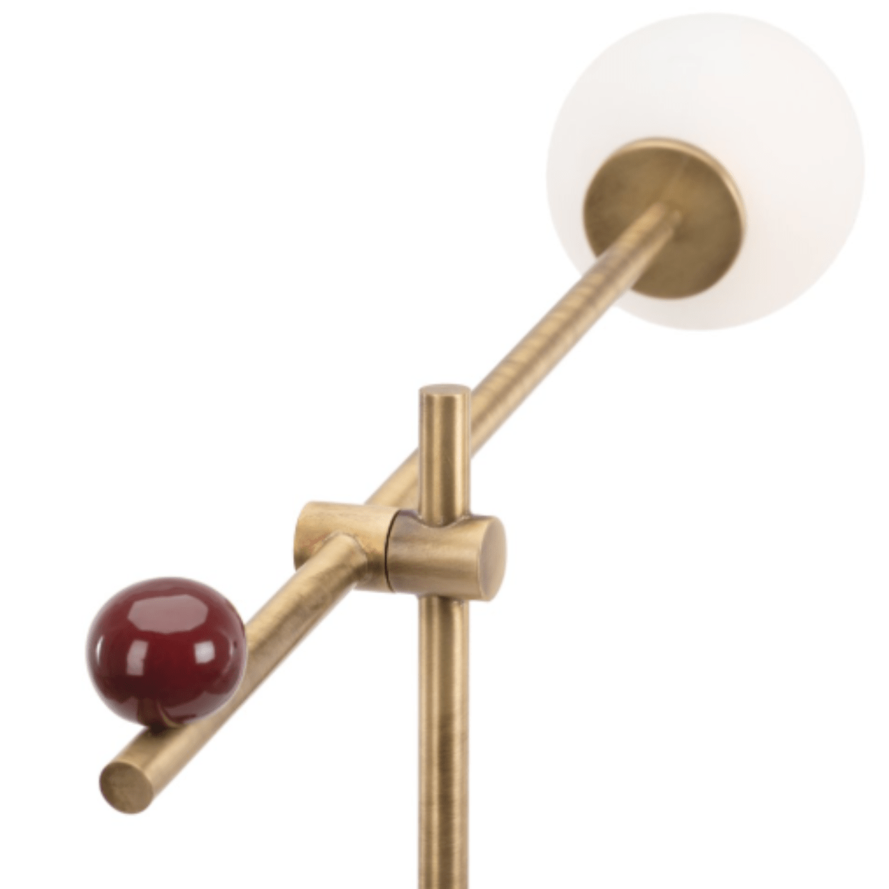 Lampe à poser en céramique bordeaux Pins - MARIONI - La Maison Milanaise02985