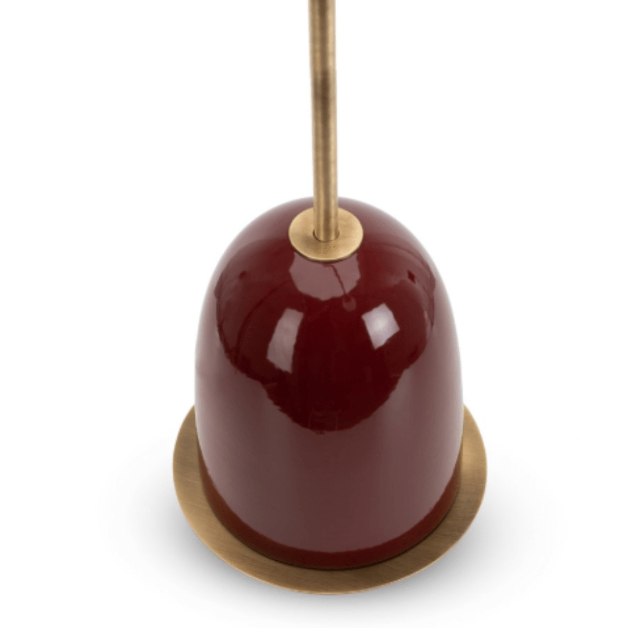 Lampe à poser en céramique bordeaux Pins - MARIONI - La Maison Milanaise02985