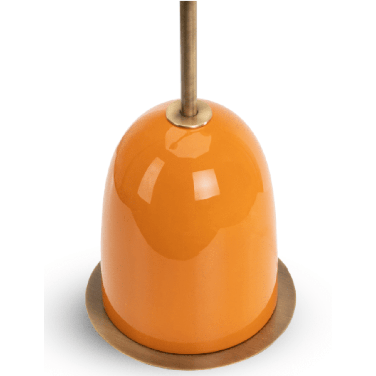Lampe à poser en céramique orange Pins - MARIONI - La Maison Milanaise02984