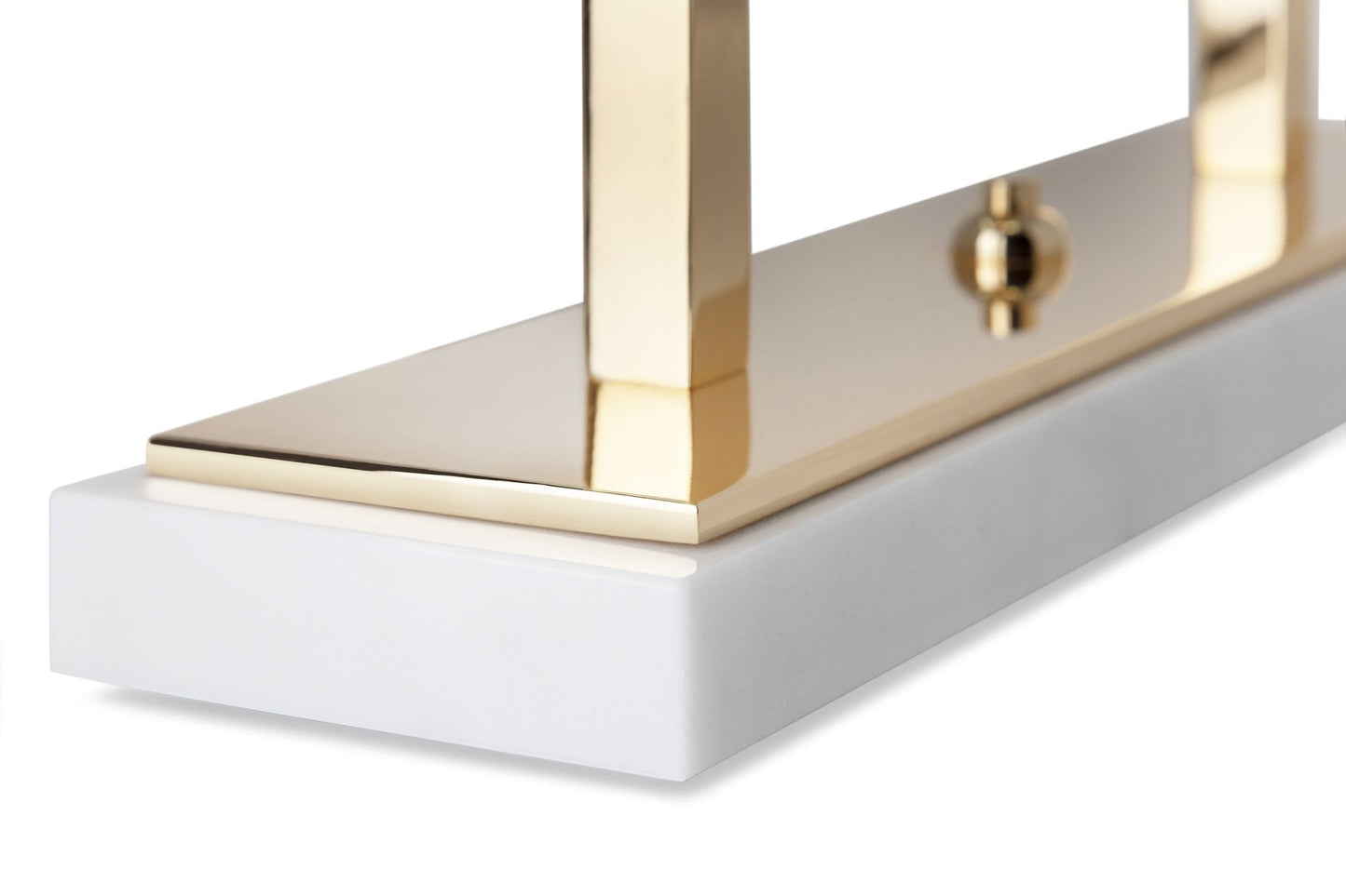 Lampe à poser en laiton et marbre Diane - LUMEN CENTER - La Maison MilanaiseDIA154Doré 24K et marbre blanc carrara