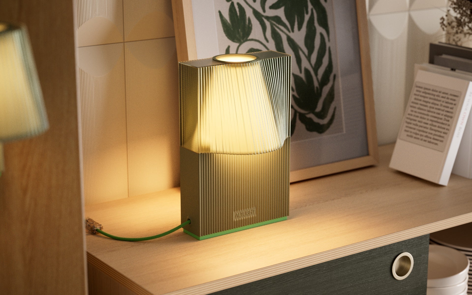 Lampe ALT Light L – Color Edition - ALT LIGHT - La Maison MilanaiseALTLIGHTLCOLOR - 1Sable/Orange