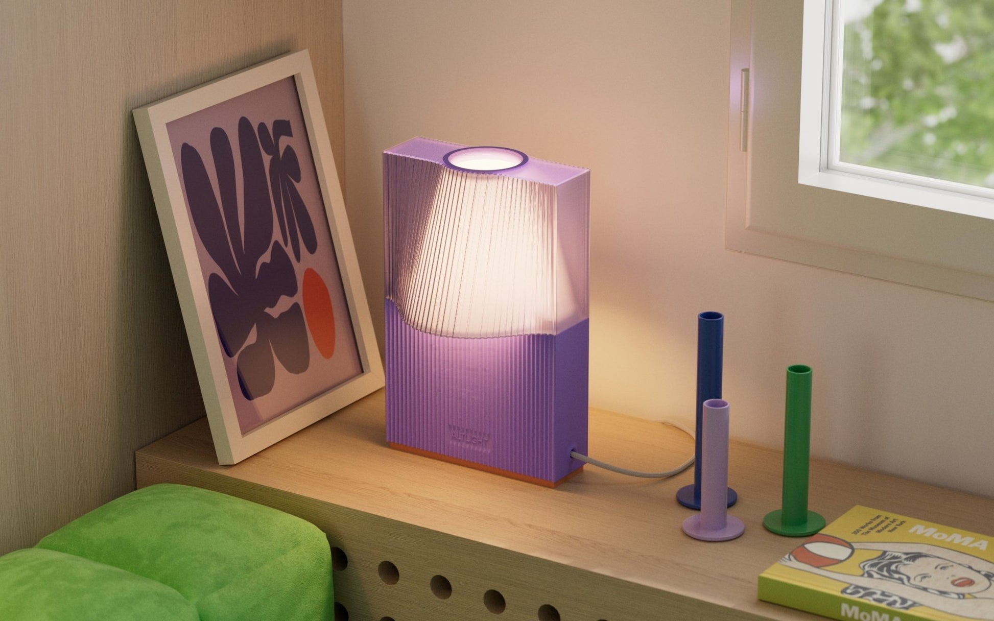 Lampe ALT Light L – Color Edition - ALT LIGHT - La Maison MilanaiseALTLIGHTLCOLOR - 1Sable/Orange