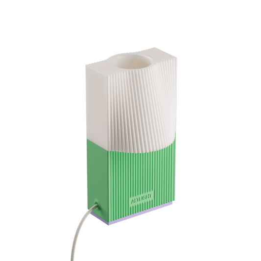 Lampe ALT Light M – Design durable & lumière sculpturale - ALT LIGHT - La Maison MilanaiseALTLIGHTM - 6Vert/VioletTranslucide