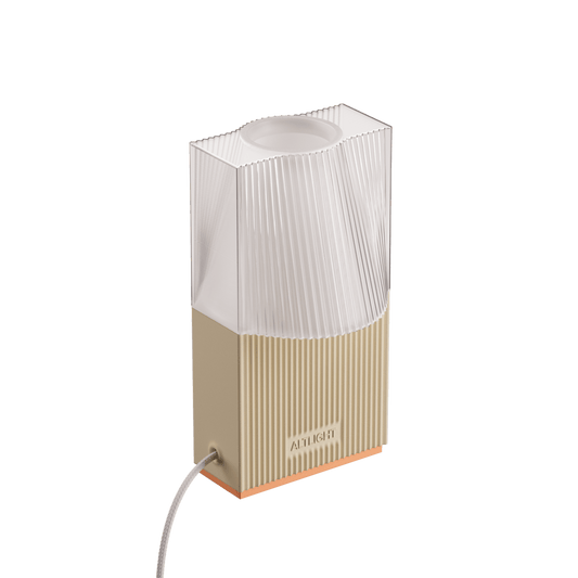Lampe ALT Light M – Design durable & lumière sculpturale - ALT LIGHT - La Maison MilanaiseALTLIGHTM - 1Sable/OrangeTransparent