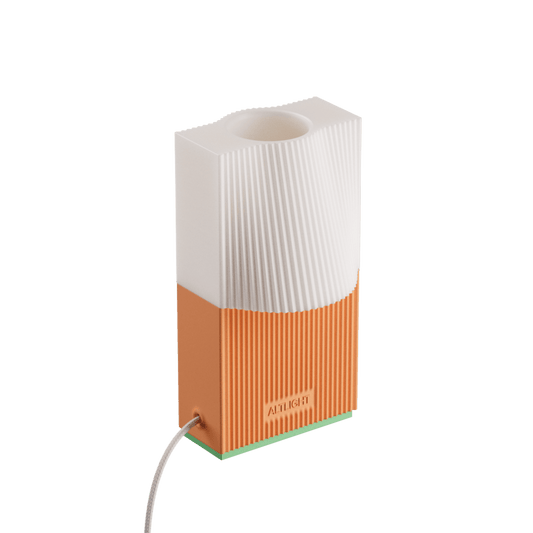 Lampe ALT Light M – Design durable & lumière sculpturale - ALT LIGHT - La Maison MilanaiseALTLIGHTM - 8Orange/VertTranslucide