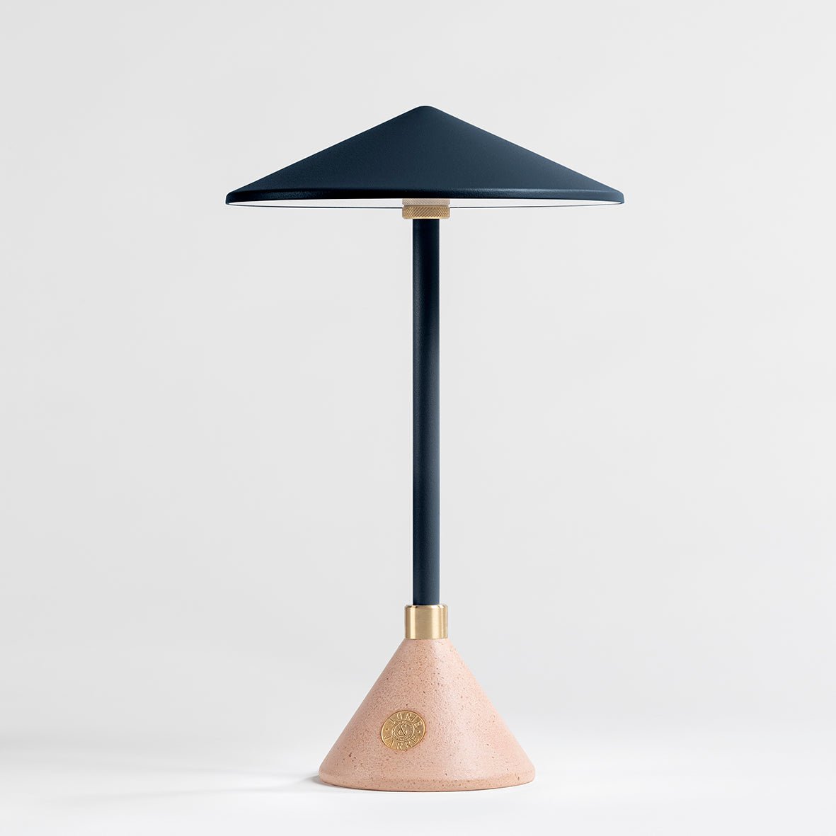 Lampe Baladeuse design et artisanale made in France Aurore - JURIE & JARRE - La Maison MilanaiseAUBA09TEBleu CrépusculeTERRA - Terre cuite recyclée
