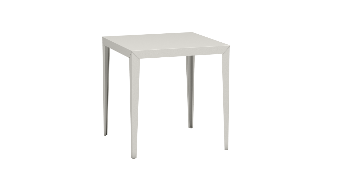 Mange - Debout carré 100cm en aluminium Zef - MATIERE GRISE - La Maison MilanaiseMD80ZEF62Craie 023Fuselés