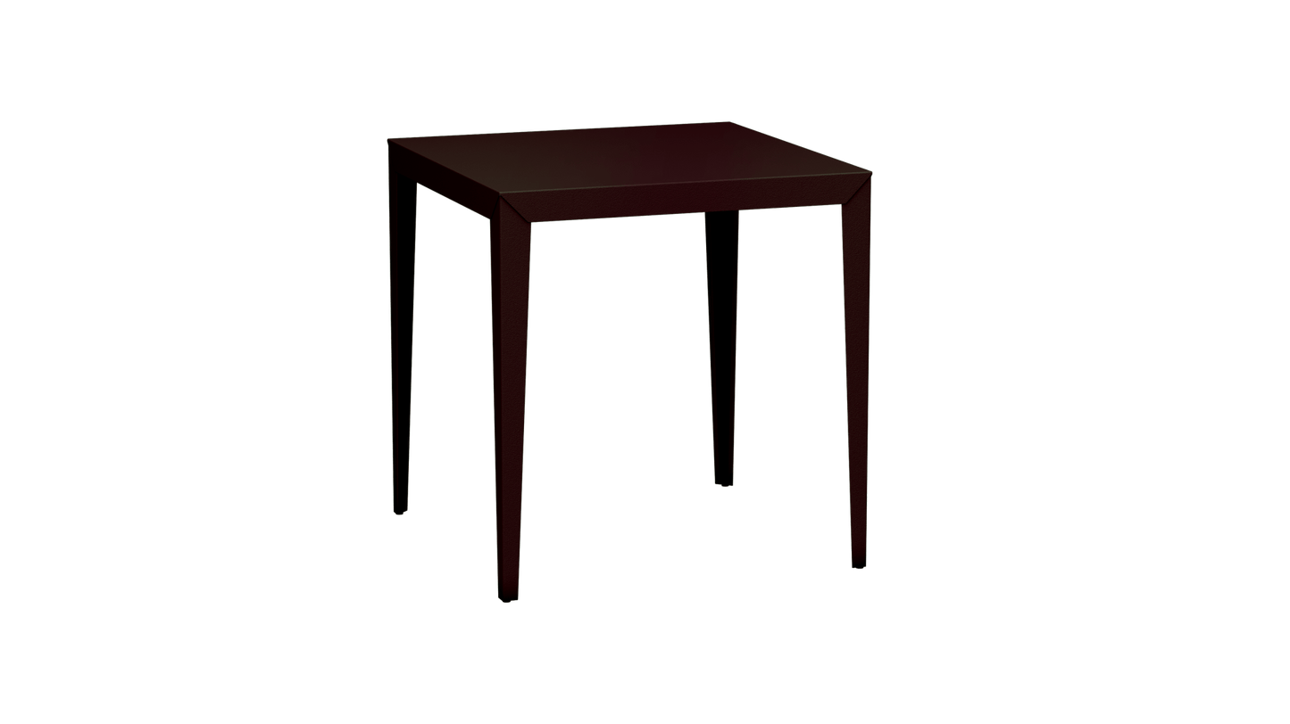 Mange - Debout carré 100cm en aluminium Zef - MATIERE GRISE - La Maison MilanaiseMD80ZEF64Violet de Mars 171Fuselés