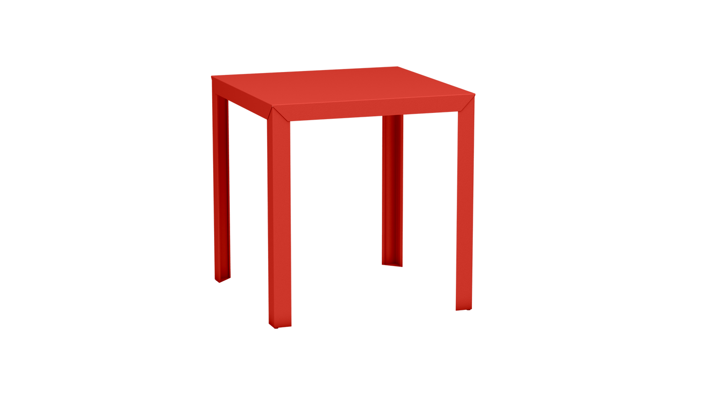 Mange - Debout carré 100cm en aluminium Zef - MATIERE GRISE - La Maison MilanaiseMD80ZEF27Pêche 143Droits