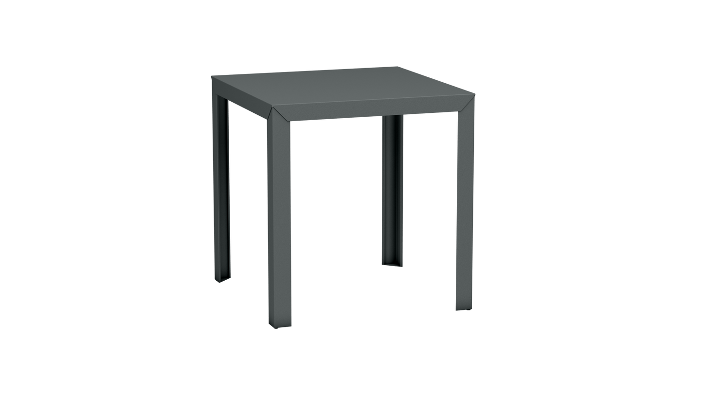 Mange - Debout carré 100cm en aluminium Zef - MATIERE GRISE - La Maison MilanaiseMD80ZEF43Orage 221Droits
