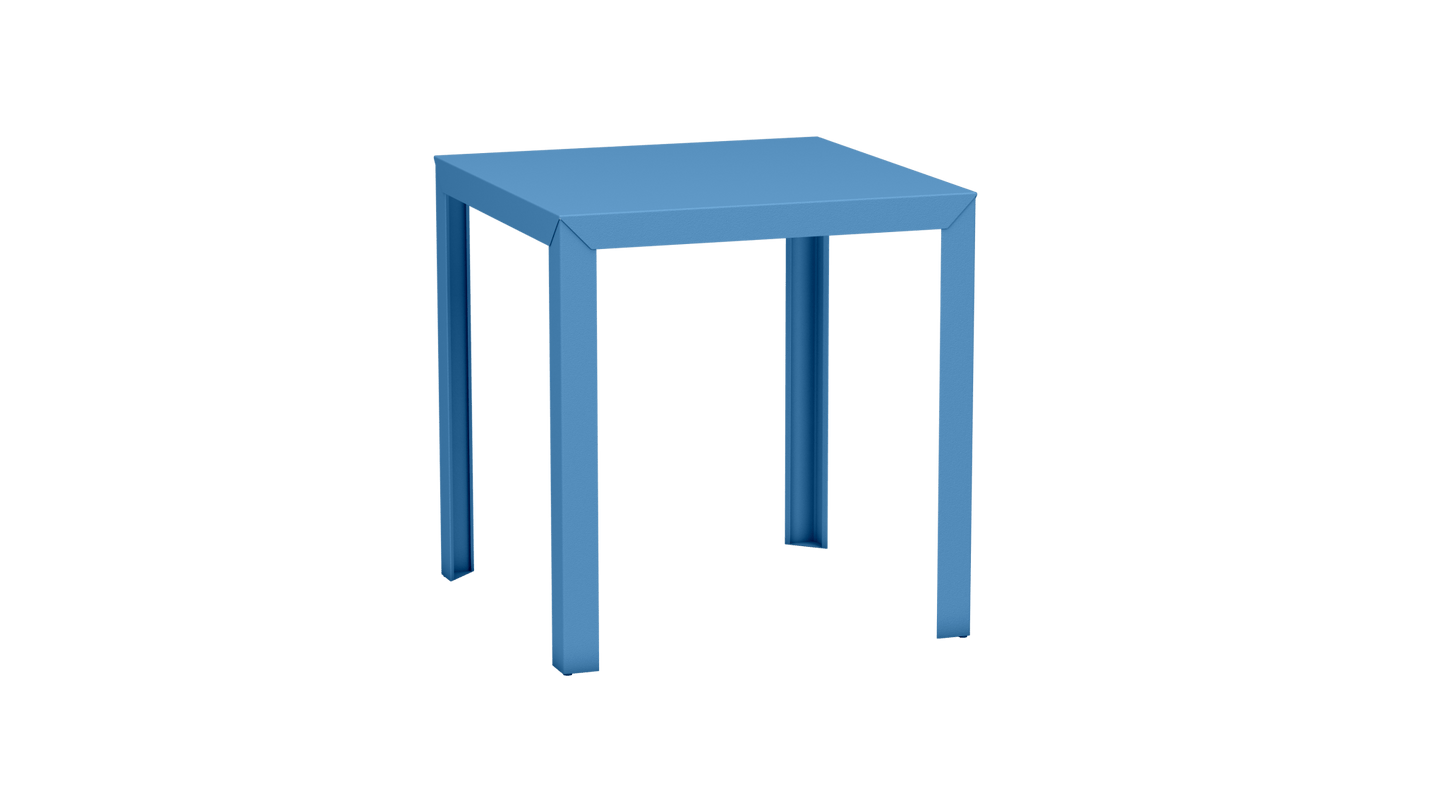 Mange - Debout carré 100cm en aluminium Zef - MATIERE GRISE - La Maison MilanaiseMD80ZEF15Azur 111Droits