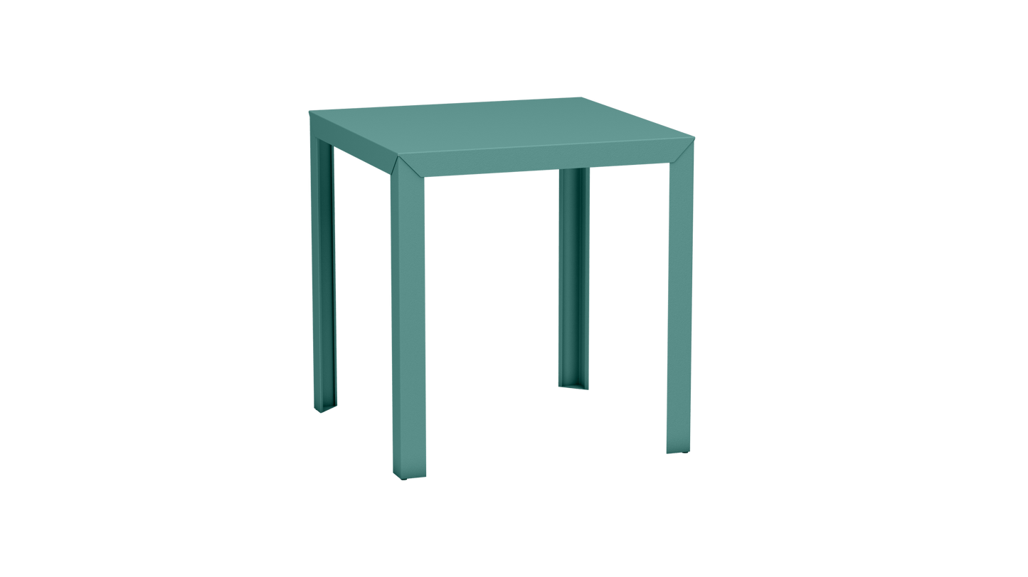 Mange - Debout carré 100cm en aluminium Zef - MATIERE GRISE - La Maison MilanaiseMD80ZEF11Celadon 006Droits