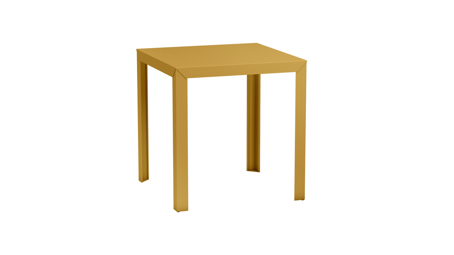 Mange - Debout carré 100cm en aluminium Zef - MATIERE GRISE - La Maison MilanaiseMD80ZEF69Laiton 230Droits
