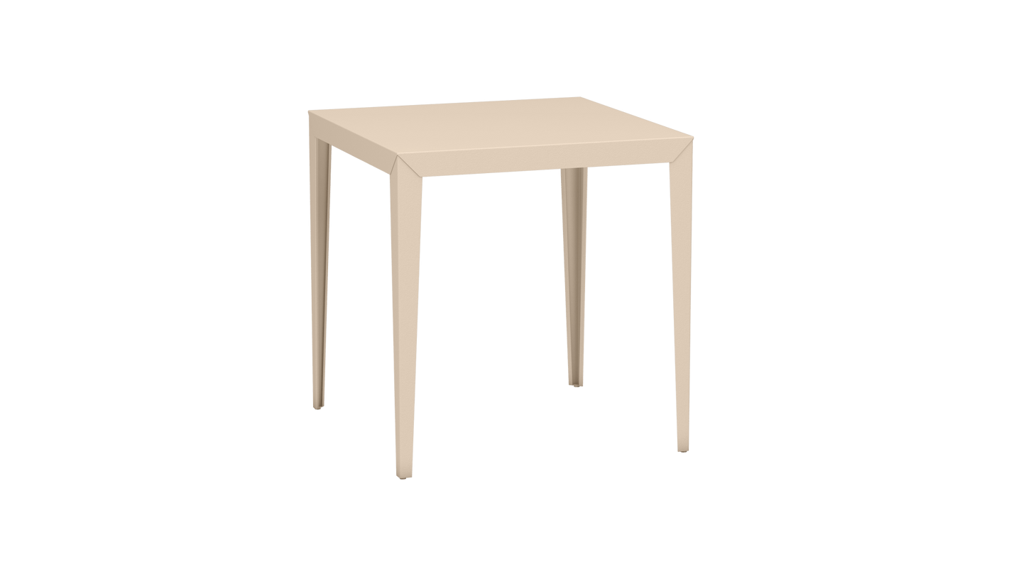 Mange - Debout carré 100cm en aluminium Zef - MATIERE GRISE - La Maison MilanaiseMD80ZEF38Eggshell 161Fuselés