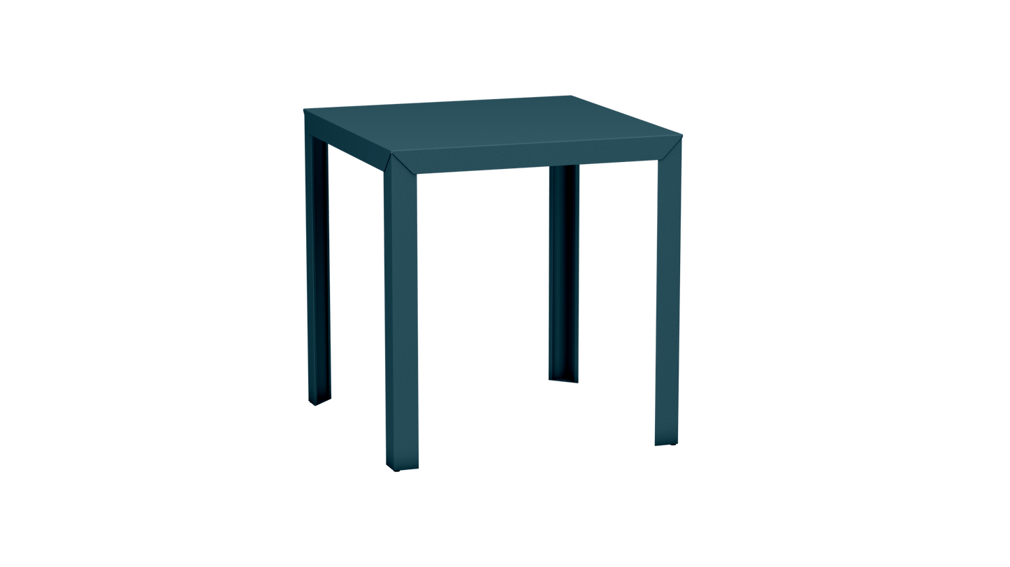 Mange - Debout carré 100cm en aluminium Zef - MATIERE GRISE - La Maison MilanaiseMD80ZEF13Houle 116Droits