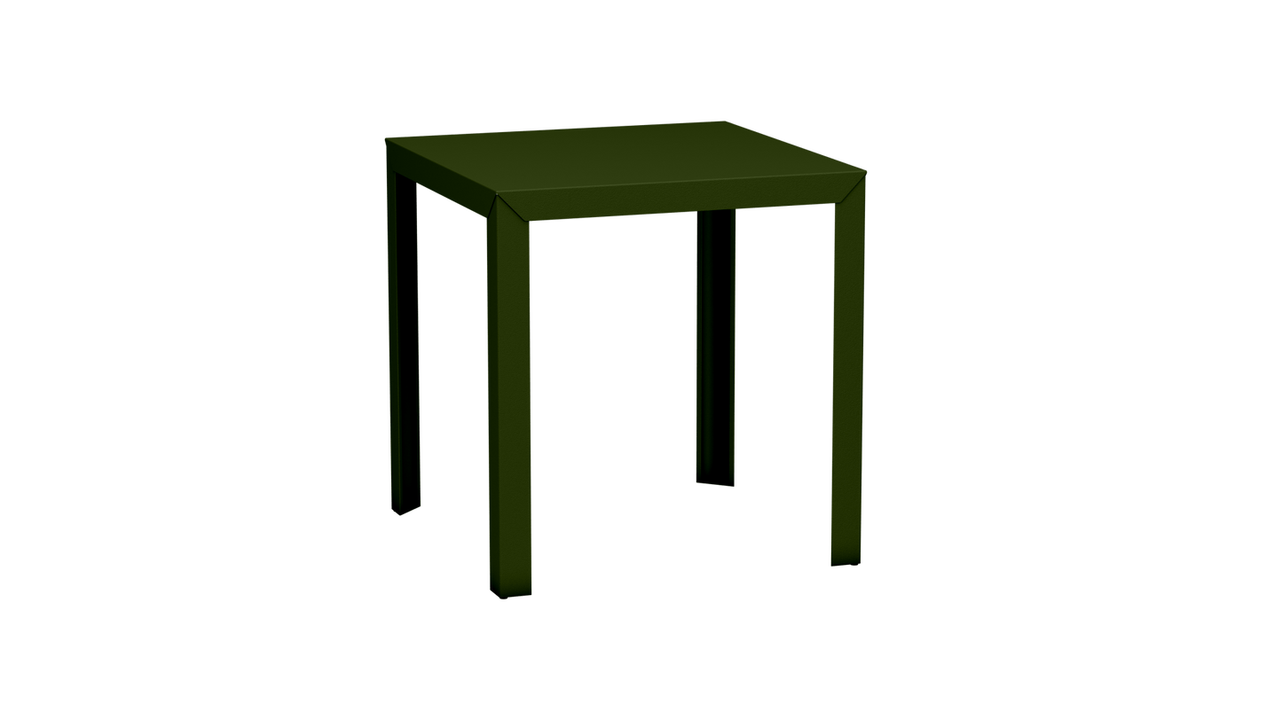 Mange - Debout carré 100cm en aluminium Zef - MATIERE GRISE - La Maison MilanaiseMD80ZEF5Kaki 122Droits