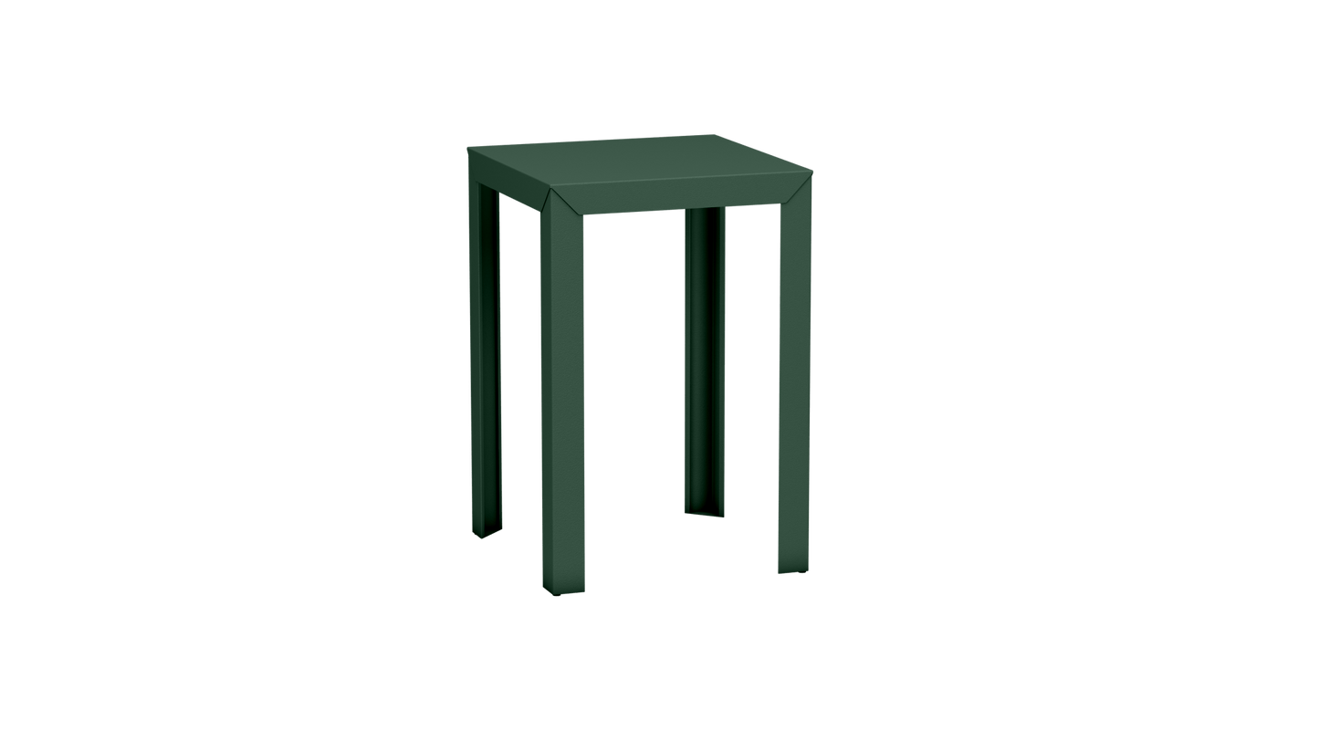 Mange - Debout carré 70cm en aluminium Zef - MATIERE GRISE - La Maison MilanaiseMD70ZEF53Olive 121Droits