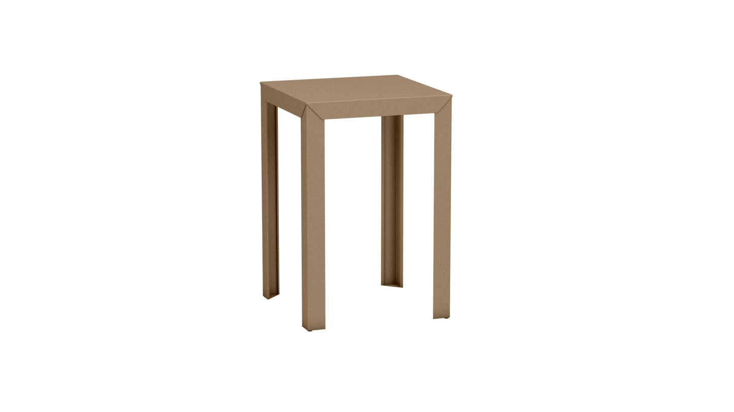 Mange - Debout carré 70cm en aluminium Zef - MATIERE GRISE - La Maison MilanaiseMD70ZEF57Sable 018Droits