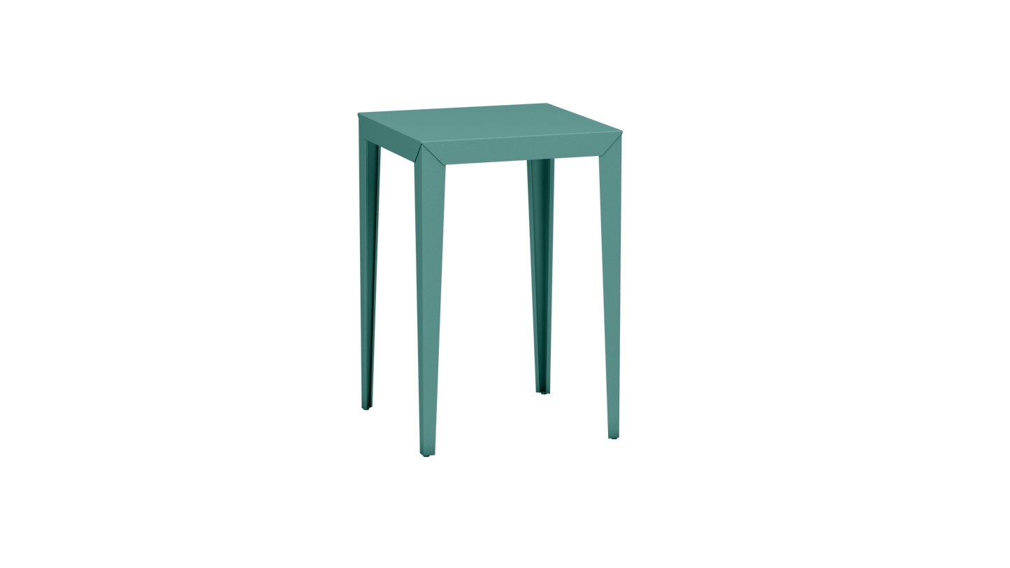 Mange - Debout carré 70cm en aluminium Zef - MATIERE GRISE - La Maison MilanaiseMD70ZEF12Celadon 006Fuselés
