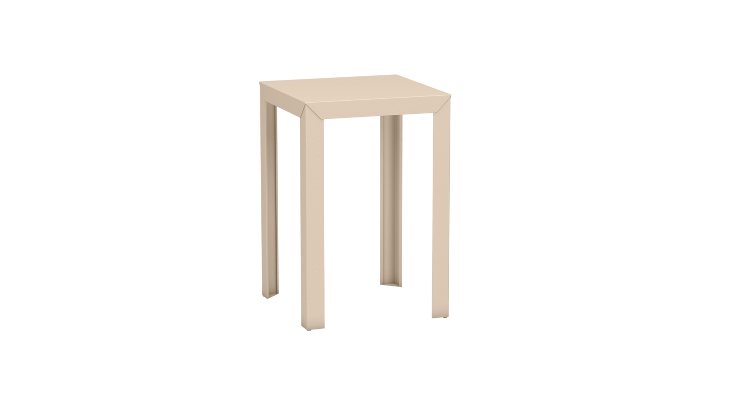 Mange - Debout carré 70cm en aluminium Zef - MATIERE GRISE - La Maison MilanaiseMD70ZEF37Eggshell 161Droits