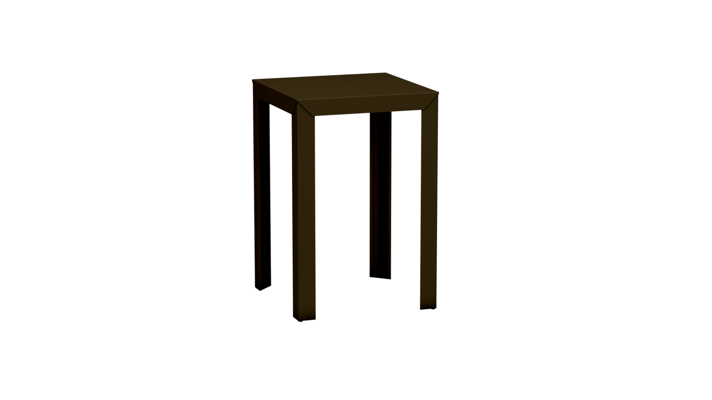 Mange - Debout carré 70cm en aluminium Zef - MATIERE GRISE - La Maison MilanaiseMD70ZEF75Bronze 181Droits