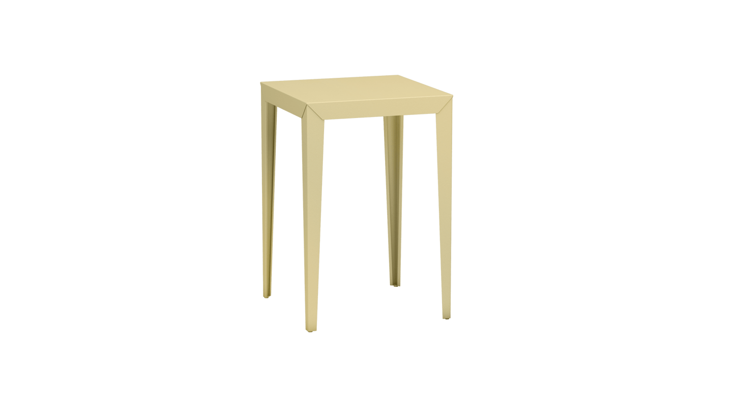 Mange - Debout carré 70cm en aluminium Zef - MATIERE GRISE - La Maison MilanaiseMD70ZEF72Champagne 231Fuselés