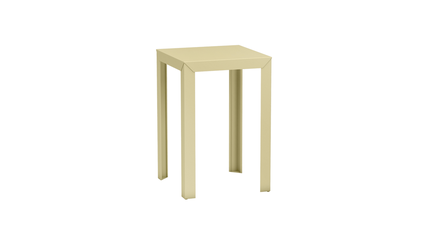 Mange - Debout carré 70cm en aluminium Zef - MATIERE GRISE - La Maison MilanaiseMD70ZEF71Champagne 231Droits