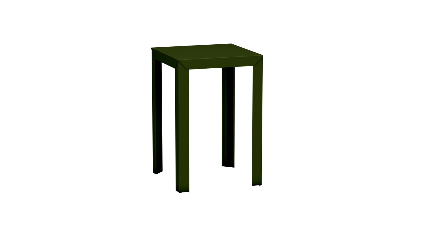 Mange - Debout carré 70cm en aluminium Zef - MATIERE GRISE - La Maison MilanaiseMD70ZEF5Kaki 122Droits