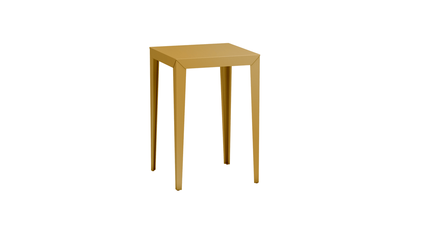 Mange - Debout carré 70cm en aluminium Zef - MATIERE GRISE - La Maison MilanaiseMD70ZEF70Laiton 230Fuselés