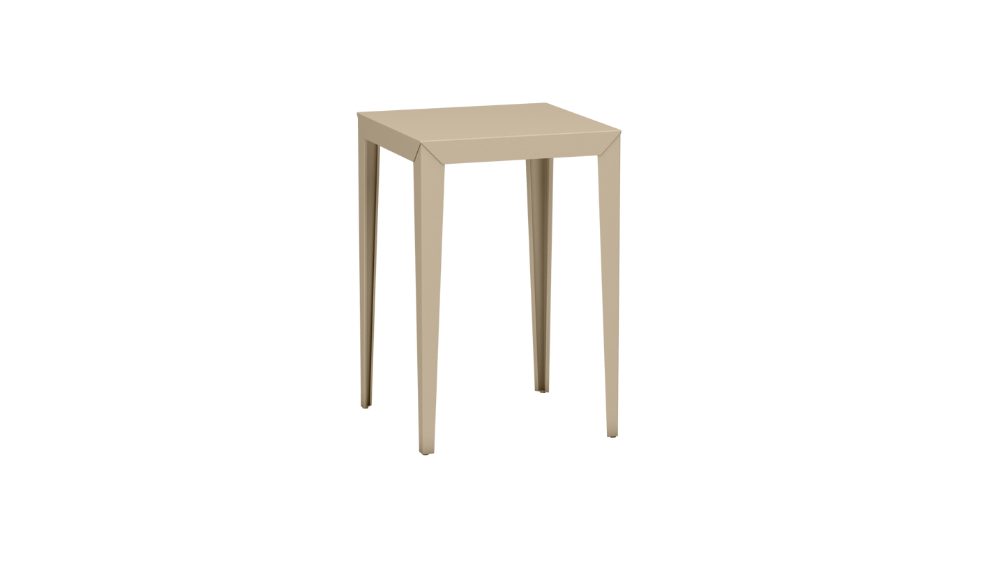 Mange - Debout carré 70cm en aluminium Zef - MATIERE GRISE - La Maison MilanaiseMD70ZEF60Crème 190Fuselés