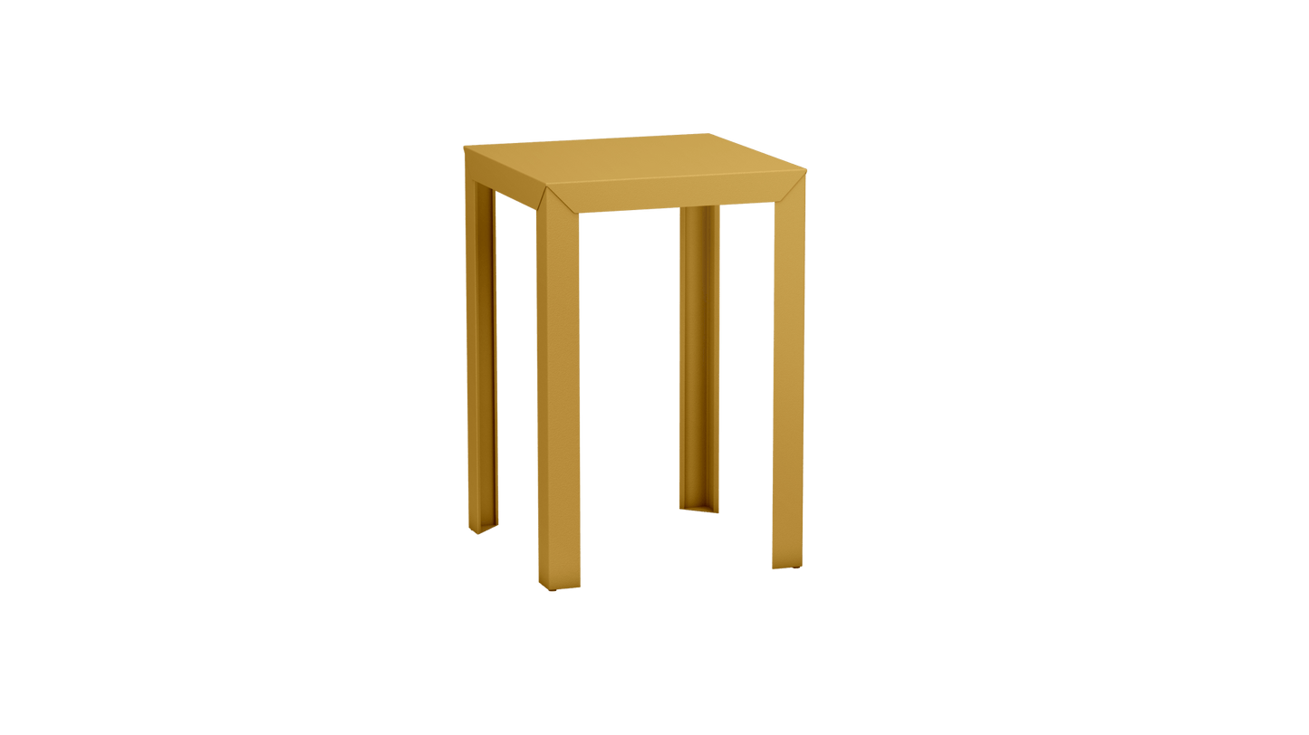 Mange - Debout carré 70cm en aluminium Zef - MATIERE GRISE - La Maison MilanaiseMD70ZEF69Laiton 230Droits