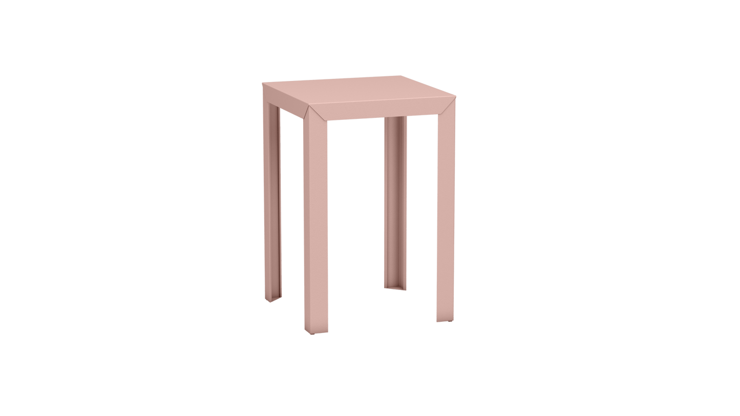 Mange - Debout carré 70cm en aluminium Zef - MATIERE GRISE - La Maison MilanaiseMD70ZEF35Baby pink 162Droits