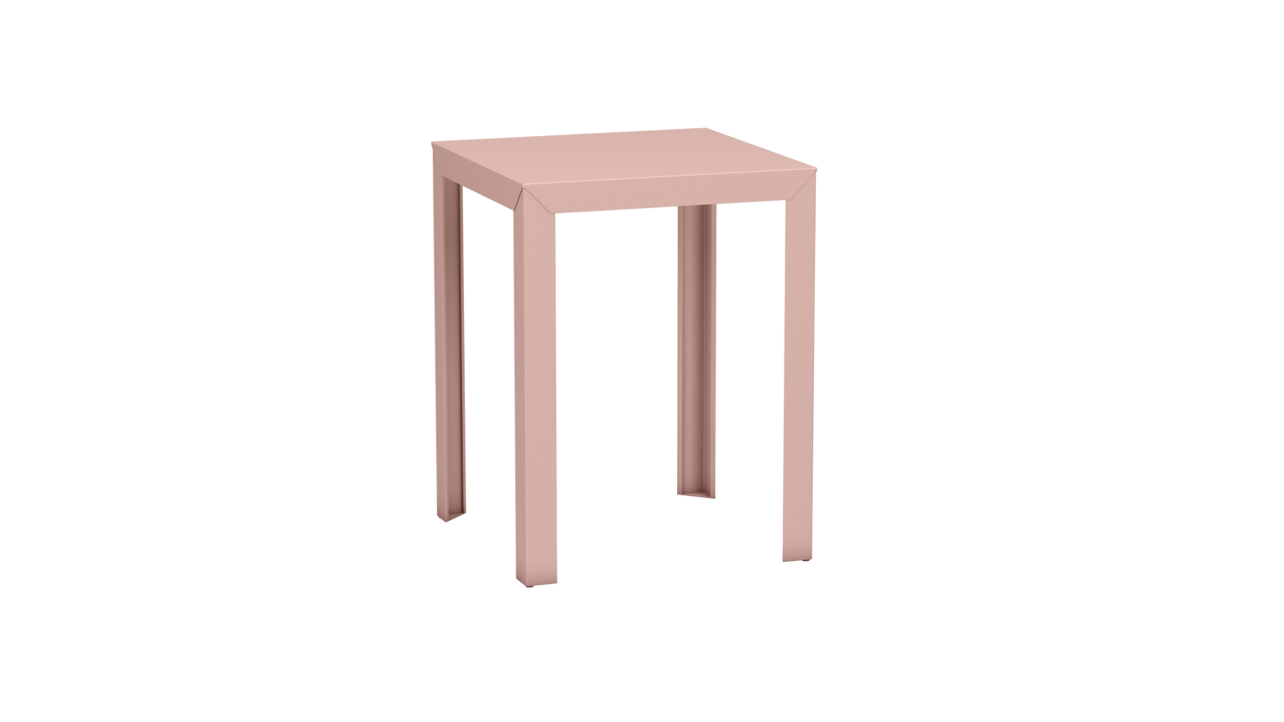 Mange - Debout carré 80cm en aluminium Zef - MATIERE GRISE - La Maison MilanaiseMD80ZEF35Baby pink 162Droits