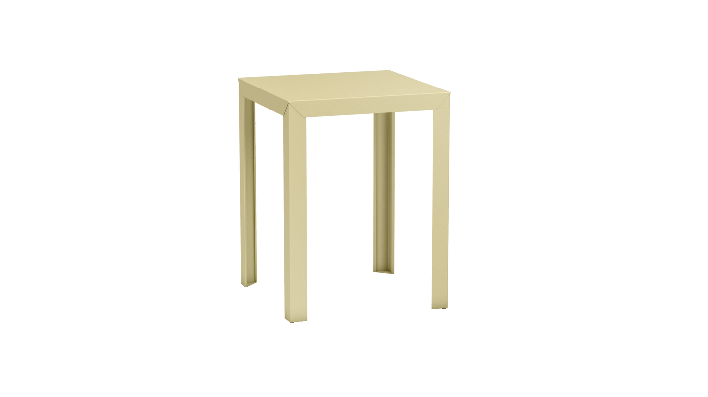 Mange - Debout carré 80cm en aluminium Zef - MATIERE GRISE - La Maison MilanaiseMD80ZEF71Champagne 231Droits