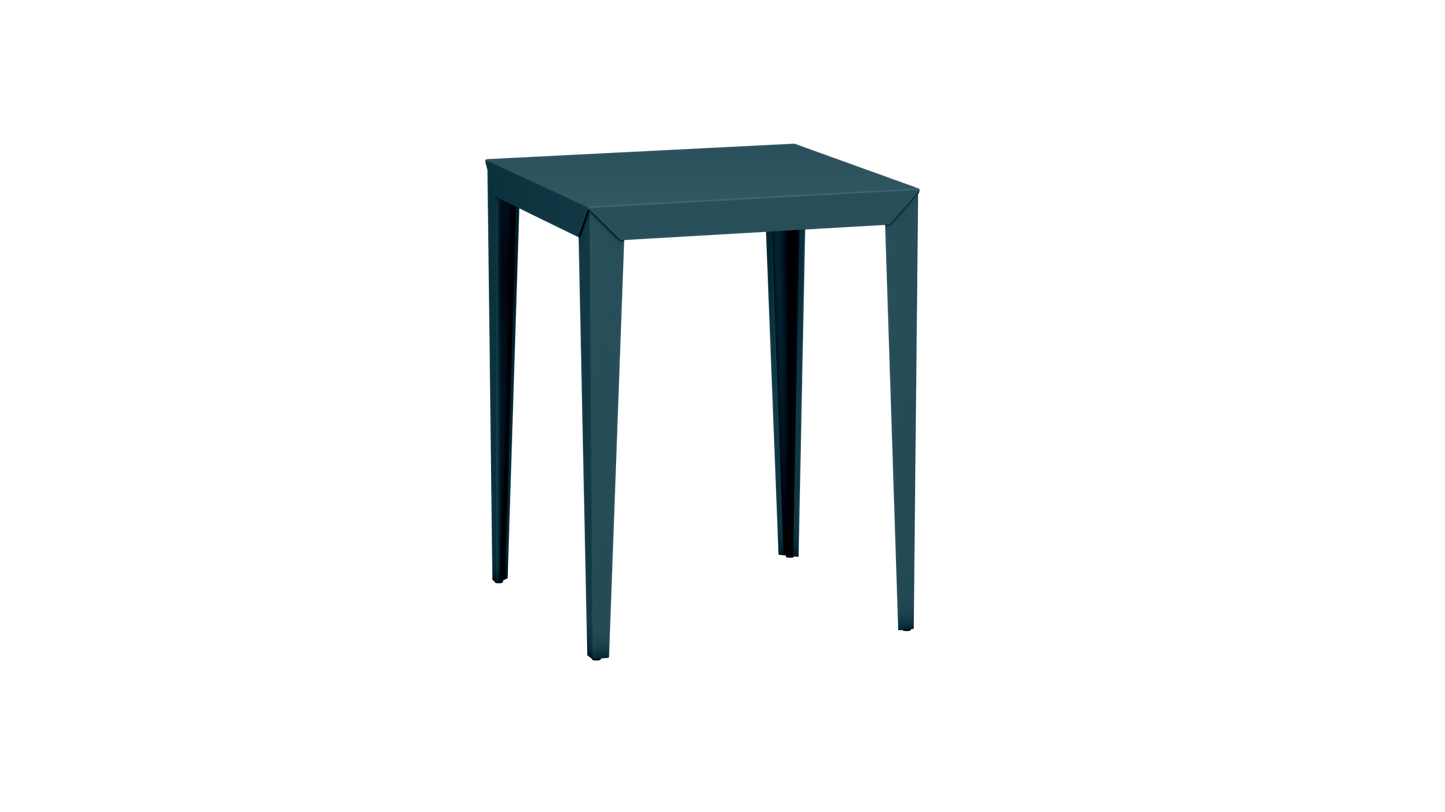 Mange - Debout carré 80cm en aluminium Zef - MATIERE GRISE - La Maison MilanaiseMD80ZEF14Houle 116Fuselés