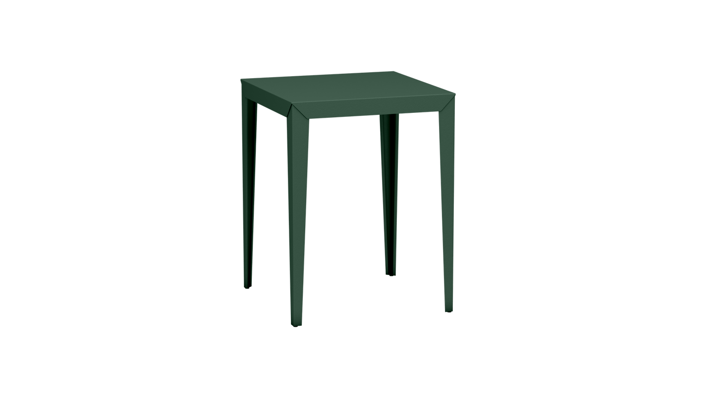 Mange - Debout carré 80cm en aluminium Zef - MATIERE GRISE - La Maison MilanaiseMD80ZEF54Olive 121Fuselés